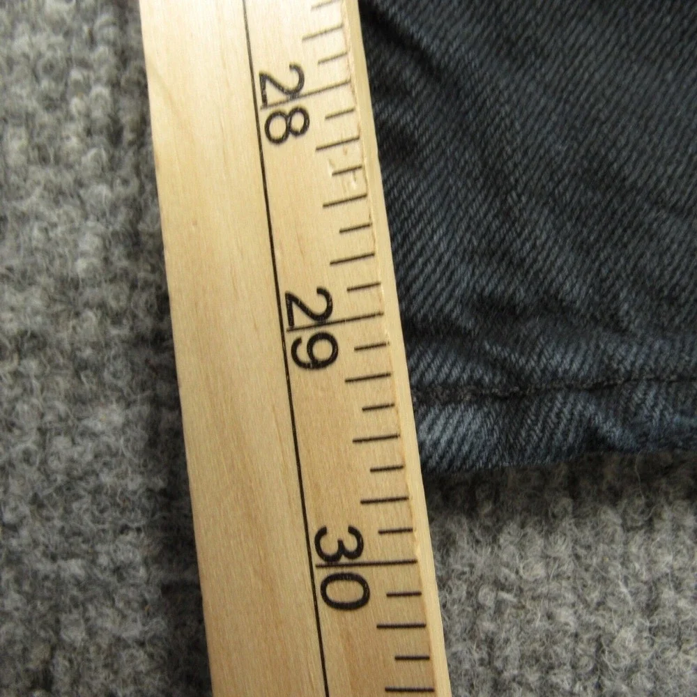 Polo Ralph Lauren Jeans Mens 46Bx30 Black Hampton‎ Straight Denim Classic Casual
